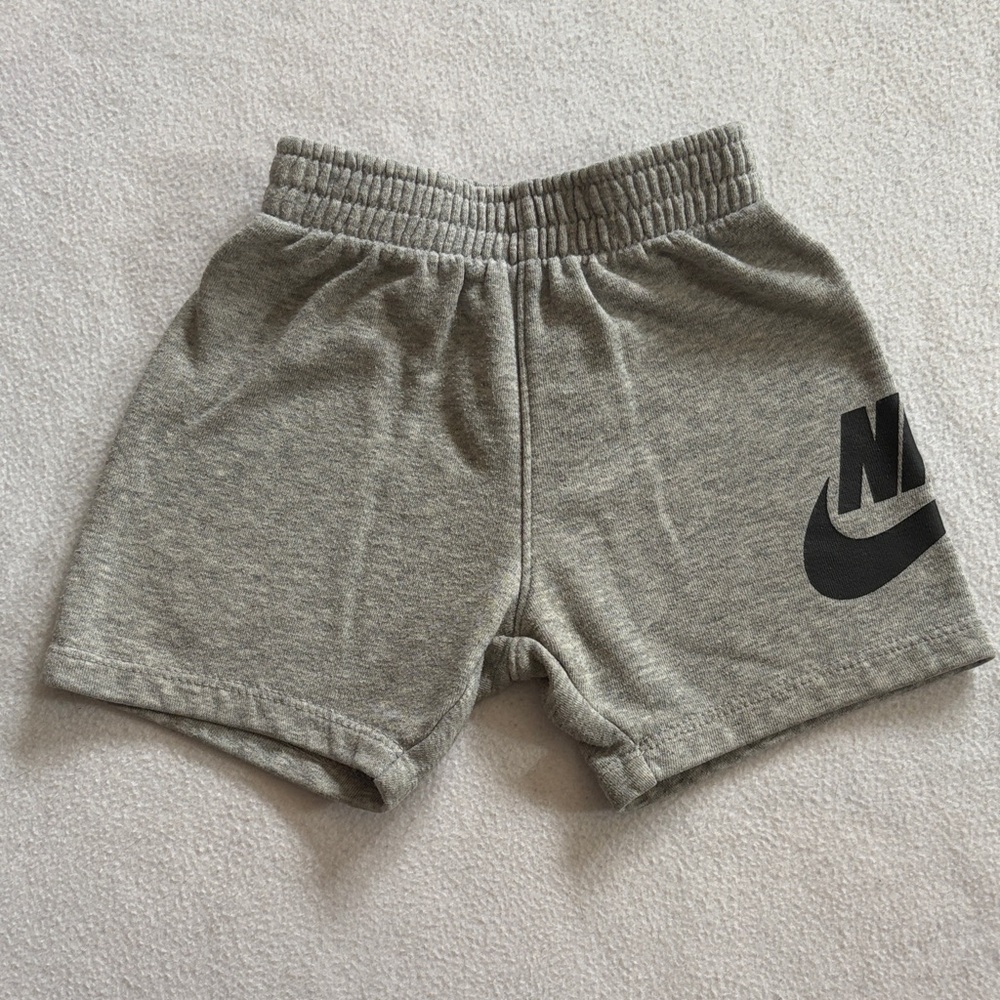 Nike Gray Kids Knit Shorts